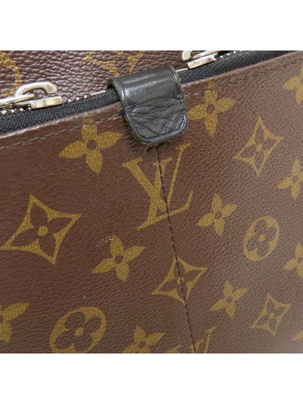 Louis Vuitton Monogram Macassar Business Bag Canvas